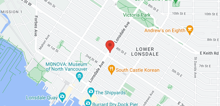 map of C5 332 LONSDALE AVENUE